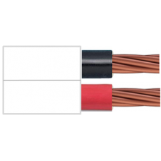0.6/1kV 2C x 2.5mm2 Stranded Cu PVC/PVC Red/Black/White Flat